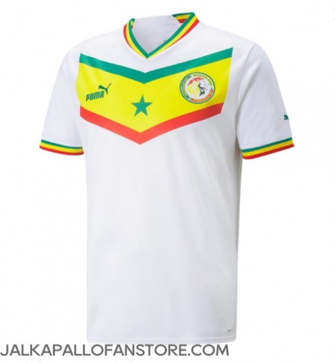 Senegal Kotipaita MM-kisat 2022 Lyhythihainen